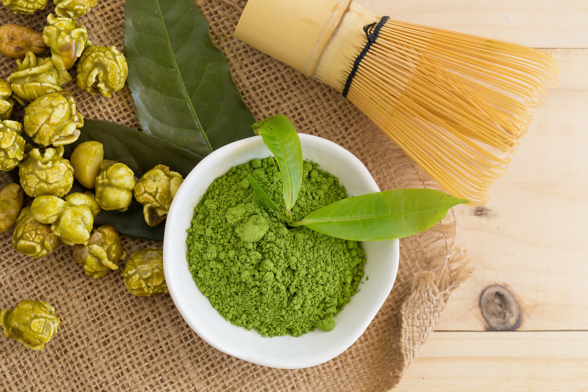 matcha leaves tencha