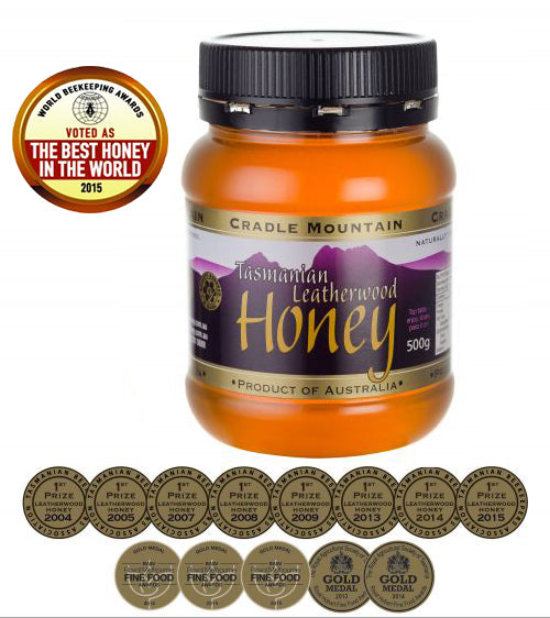 Multi Award Winning Cradle Mountain Leatherwood Honey - Tea Cottage